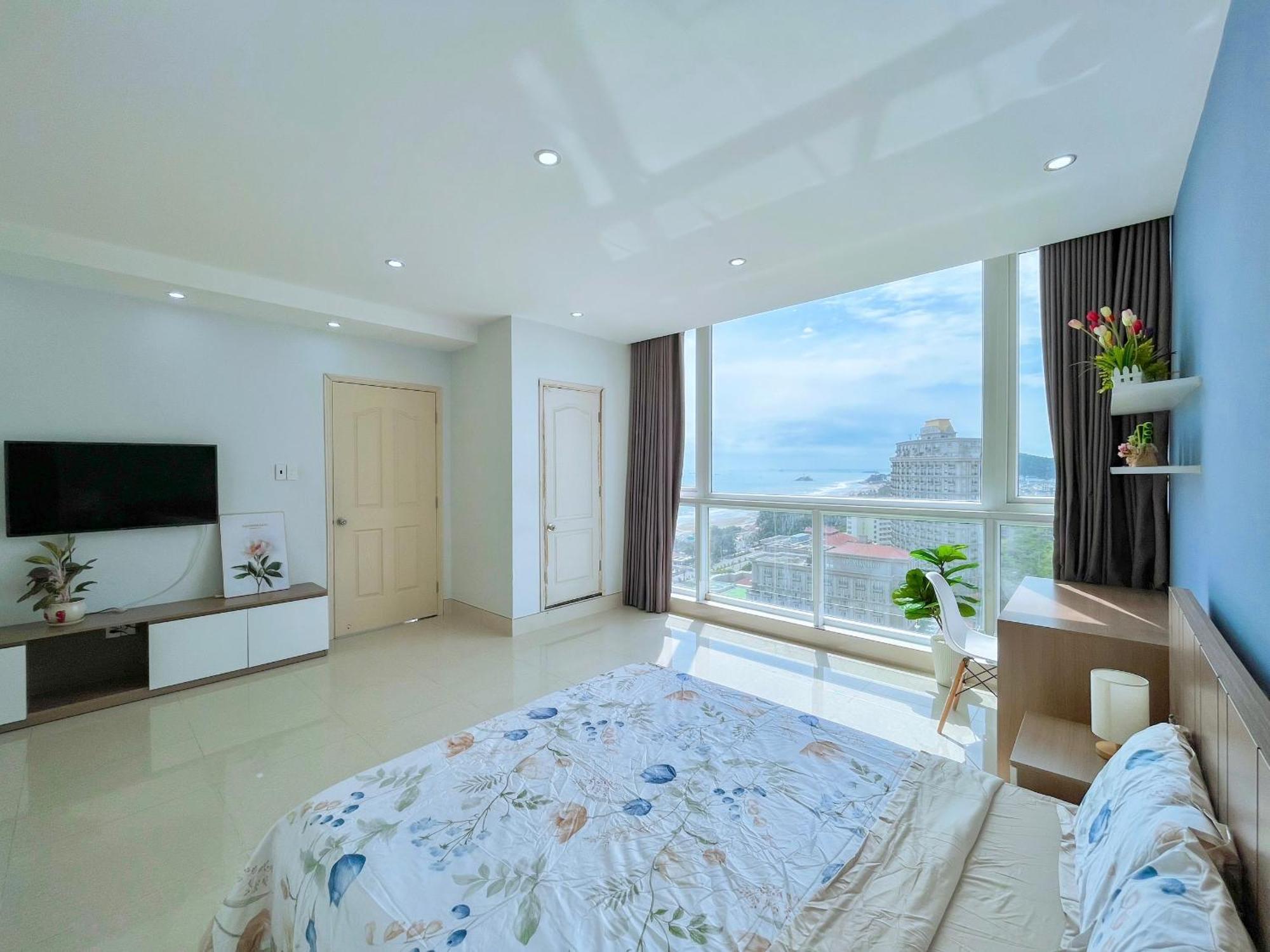 Can Ho Oasky,3 Phong View Dep Nhin Ra Bien,Nui Va Ho Bau Sen Vung Tau Dış mekan fotoğraf