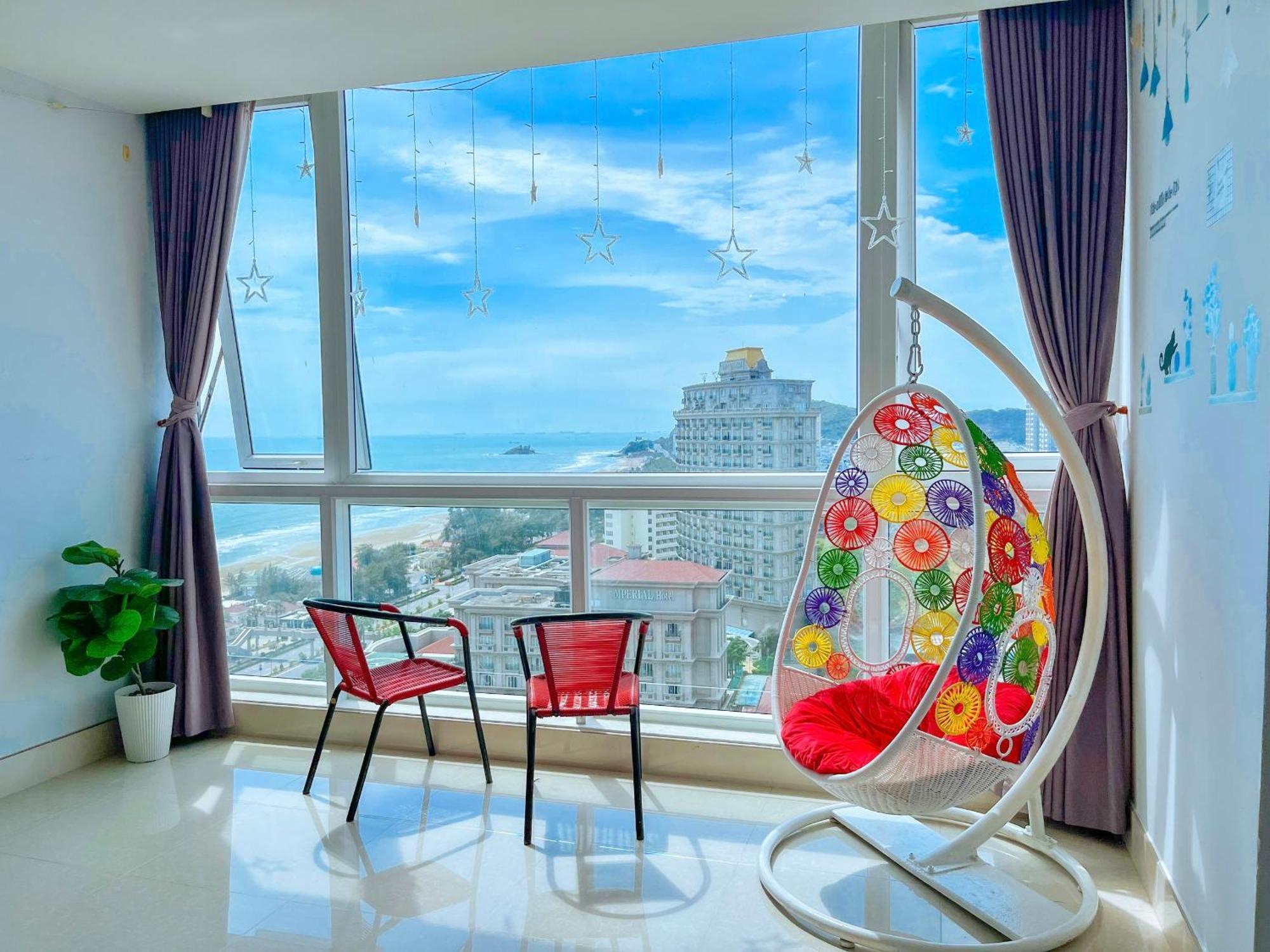 Can Ho Oasky,3 Phong View Dep Nhin Ra Bien,Nui Va Ho Bau Sen Vung Tau Dış mekan fotoğraf