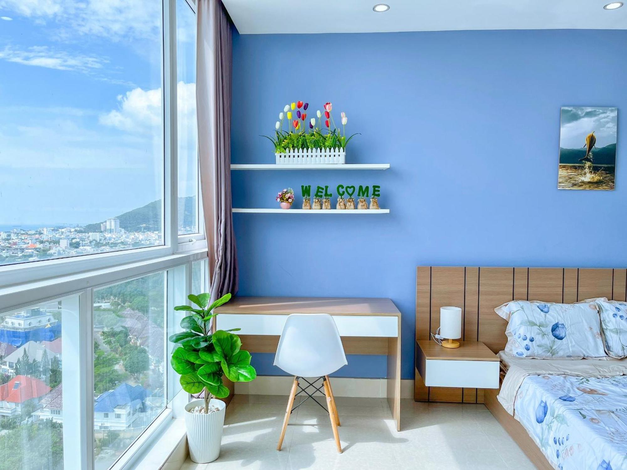 Can Ho Oasky,3 Phong View Dep Nhin Ra Bien,Nui Va Ho Bau Sen Vung Tau Dış mekan fotoğraf