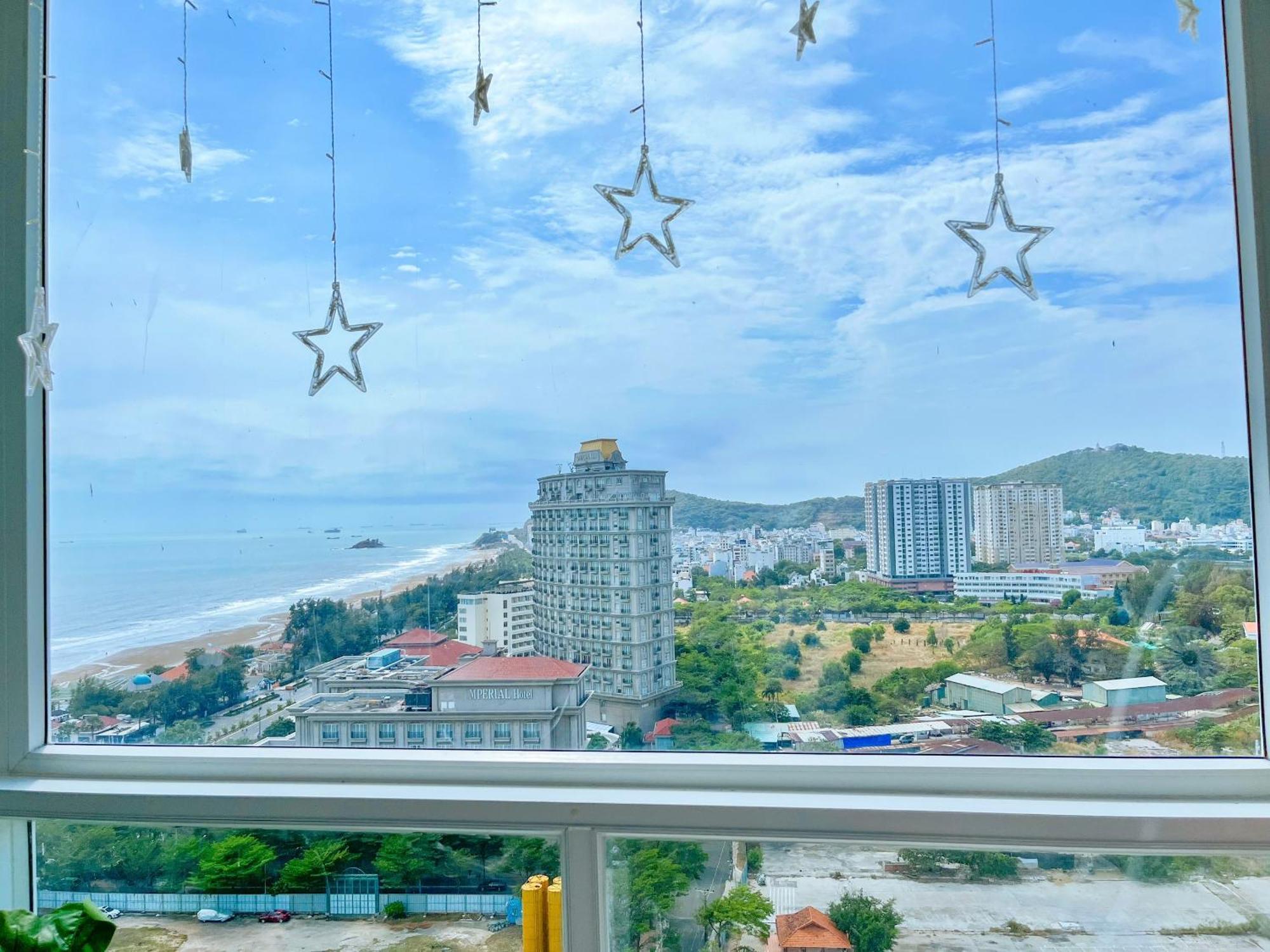 Can Ho Oasky,3 Phong View Dep Nhin Ra Bien,Nui Va Ho Bau Sen Vung Tau Dış mekan fotoğraf