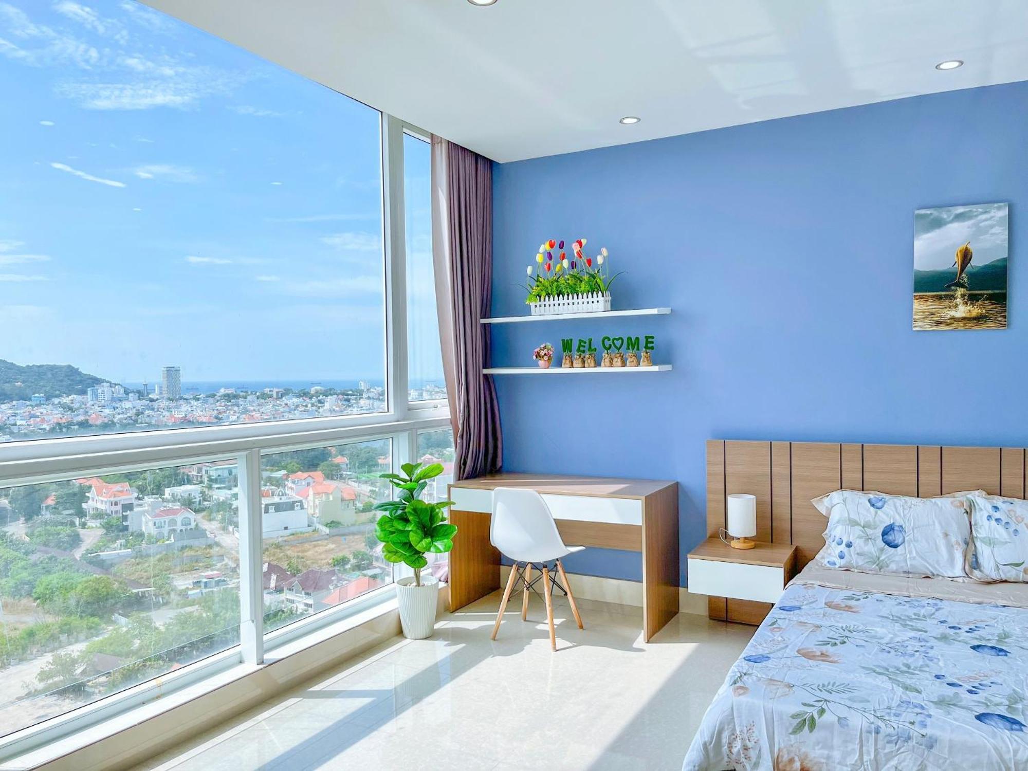 Can Ho Oasky,3 Phong View Dep Nhin Ra Bien,Nui Va Ho Bau Sen Vung Tau Dış mekan fotoğraf